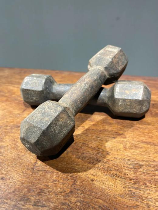 铁质健身老哑铃一对，顺丰包邮 商品图12