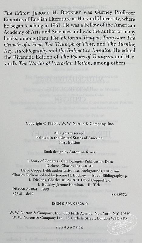 【中商原版】David Copperfield 英文原版 大卫·科波菲尔  Charles Dickens 商品图4