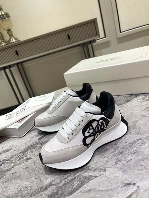 白色布面拼牛反绒 商品图2