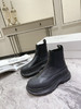 全黑厚底短靴 商品缩略图1
