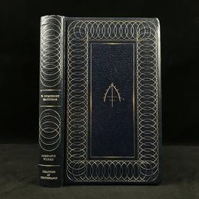 毛姆短篇小说集《环境产物》 保利娜·埃里森趣味插图 复古仿皮精装32开