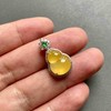 稀有厚庄高冰种黄翡葫芦18k白金钻石镶嵌 商品缩略图7