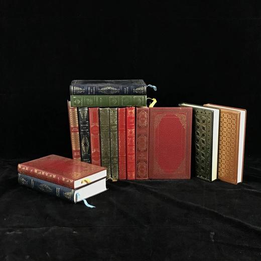 【图书盲盒】苍鹭出版社（HeronBooks）六七十年代复古烫金压花仿皮精装书随机发 商品图1