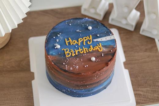【生日蛋糕】蓝色星空款 商品图0