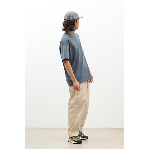 吃茶去chichaqu2纯棉宽松圆领重磅T恤 商品图3