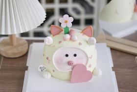 【生日蛋糕】立体小猪款