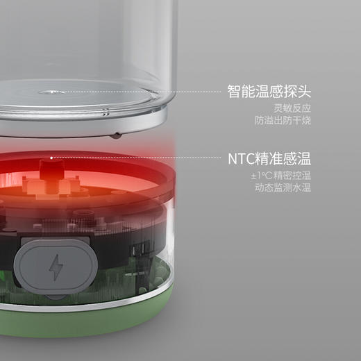 Morphy Richards摩飞便携迷你养生壶 600ML MR6086 商品图5
