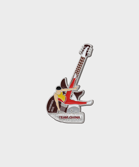 TEAM CHINA中国体操队征战利物浦纪念徽章——鞍马