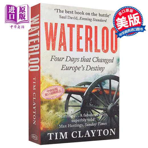 【中商原版】滑铁卢: 决定欧洲命运的四天 豆瓣阅读 英文原版 Waterloo Tim Clayton 商品图0