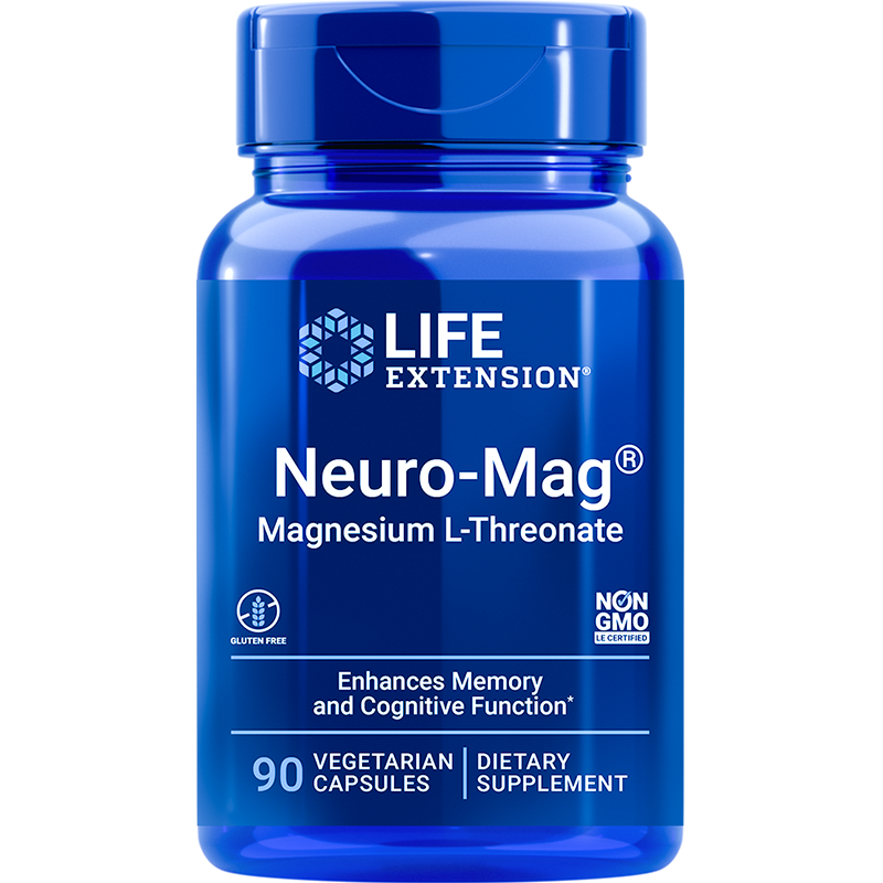 【一周好物推荐】沿寿LIFE EXTENSION Neuro-Mag L-苏糖酸镁 90粒