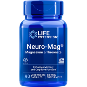 【一周好物推荐】沿寿LIFE EXTENSION Neuro-Mag L-苏糖酸镁 90粒
