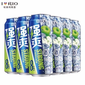 锐澳鸡尾酒  强爽 500ml*12罐（苹果西打） 商品图1