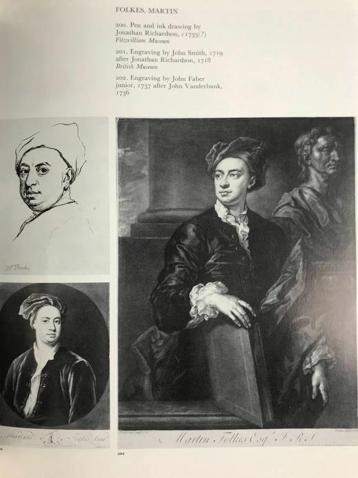 早期早期乔治亚时代的肖像画肖像画（卷2，插图） 953幅插图 真皮精装16开 商品图11