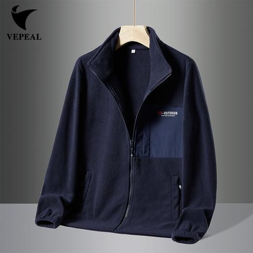 維佩洛时尚休闲抓绒衣-男VFZ-009 商品图0