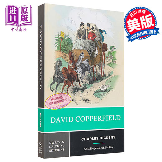 【中商原版】David Copperfield 英文原版 大卫·科波菲尔  Charles Dickens 商品图0