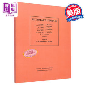 【中商原版】信息论的创始人 克劳德 香农 普林斯顿数学年鉴系列 英文原版 Automata Studies Claude Shannon