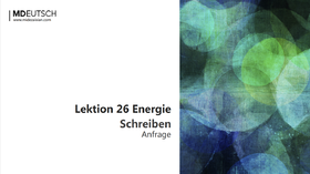 【写作】Anfrage丨L26