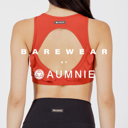 【AUMNIE】郁金香后背荷叶胸围 TULIP REAR RUFFLES BRA 裸形系列 商品图1