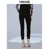 VIMAGE纬漫纪冬季新款通勤显瘦显高百搭高腰裤子V1405004 商品缩略图4