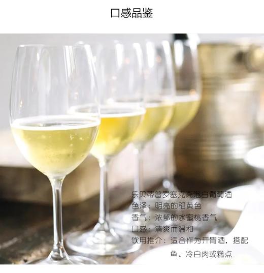 【中欧班列直供】意大利乐贝蒂普罗塞克高泡白葡萄酒 750ml/瓶  原装进口 商品图2
