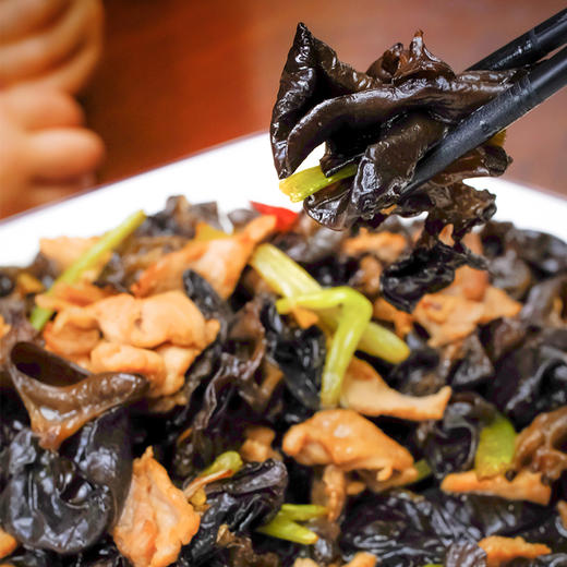 【秦岭野外生长干木耳 | 青川秋耳】秦岭大巴山深处自然生长 肉质鲜嫩口感顺滑 轻薄不压秤 约17倍泡发率 商品图7