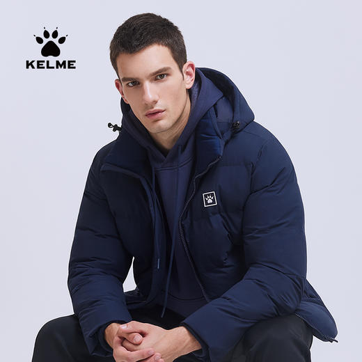 卡尔美官方旗舰运动棉衣 宽松棉服短款加厚保暖冬棉袄外套男 商品图2