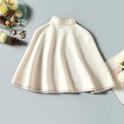 披肩搭配旗袍外穿秋冬加厚刺绣斗篷ZSM200707 商品图1