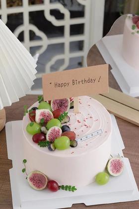 【生日蛋糕】粉色系水果款