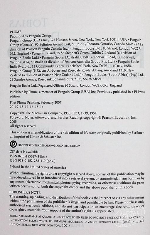 预售 【中商原版】数：科学的语言 9分豆瓣 英文原版 Number: The Language of Science Tobias Dantzig 商品图4