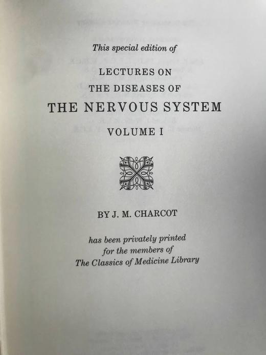医学经典让-马丁·沙可《神经系统疾病讲座》（全3卷） 约百幅插图 豪华皮装大32开 商品图3