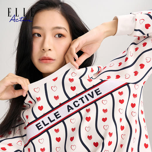 ELLE Active 新款春夏季卫衣女士活力减龄挺括不易皱卫衣 商品图2