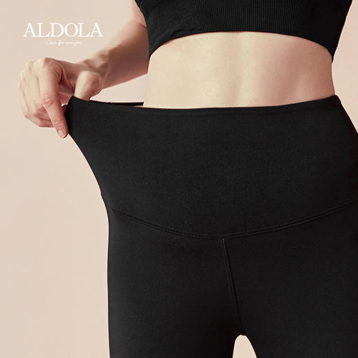 雅黛丽保暖鲨鱼裤收腹提臀护腰打底裤可外穿休闲高弹瑜伽裤保暖裤 商品图3