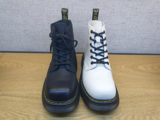 2021秋新款豪行女鞋213X41091舒适厚底圆头马丁女单靴短筒靴正品 商品图6