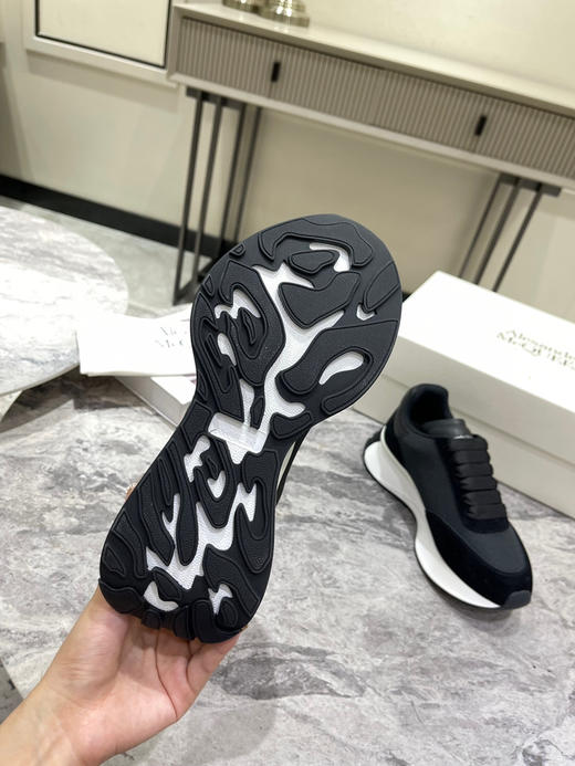 黑色布面拼牛反绒 商品图8