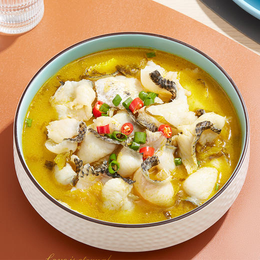 冷冻品~川老大酸菜鱼600g 门店同款方便菜快手菜 免洗免切免调制 商品图1