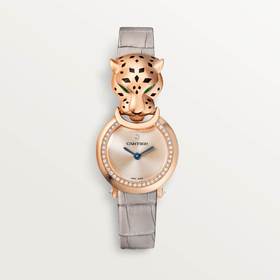 卡地亚 Cartier La Panthère de Cartier 腕表 中号 18K玫瑰金 石英 HPI01379