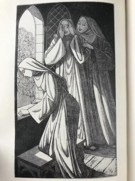 薄伽丘《十日谈》（全2卷） 版画家莱特20幅香艳插图 精装18开 商品图6