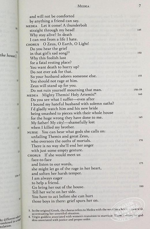 【中商原版】美狄亚 英文原版 Norton Critical Editions Medea Euripides 商品图8