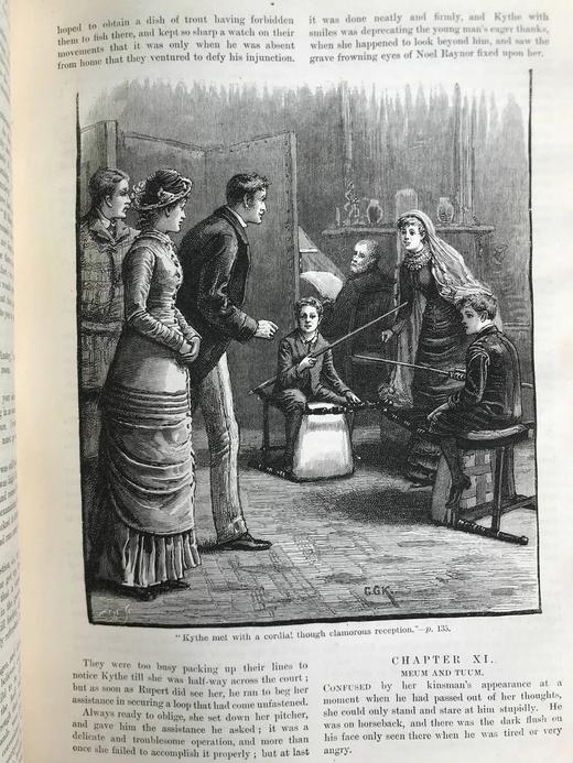 1881年 箭囊杂志 数百幅插图 漆布精装16开 商品图14