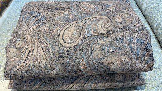 5F千伯伦床品花开富贵鹅绒被200X230Cm 商品图0