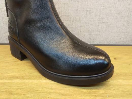 2021秋新款豪行舒适女鞋213X30326时尚厚底单靴真皮休闲短靴正品 商品图5