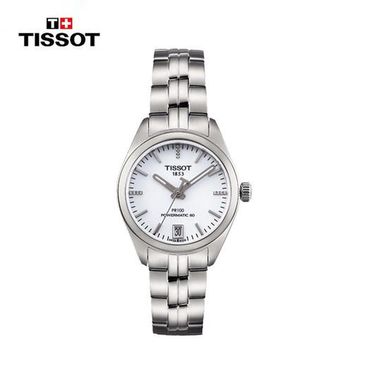 【时计廊】天梭Tissot经典系列机械手表钢带女表 休闲商务女表 T101.207.11.116.00 商品图0
