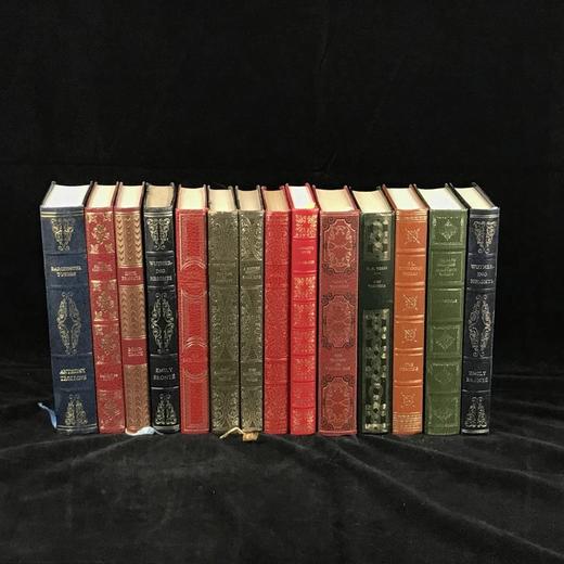 【图书盲盒】苍鹭出版社（HeronBooks）六七十年代复古烫金压花仿皮精装书随机发 商品图2
