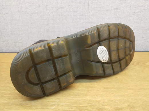 2021秋新款豪行女鞋213X41091舒适厚底圆头马丁女单靴短筒靴正品 商品图9