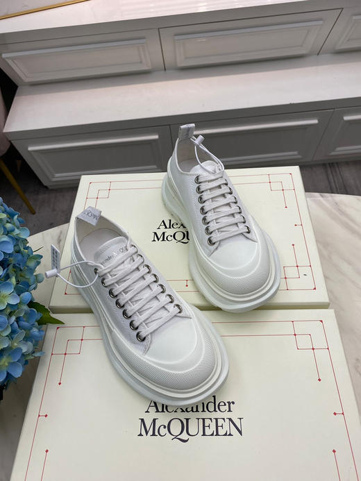 全白帆布老爹鞋 商品图3