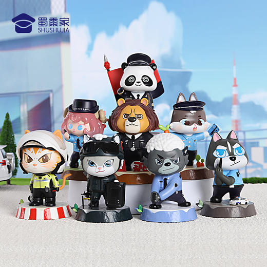 【蜀黍家四代公仔】小J天团四代公仔 创意造型玩具手办办公公仔摆件送礼礼品礼物 商品图2