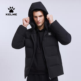 卡尔美官方旗舰运动棉衣 宽松棉服短款加厚保暖冬棉袄外套男