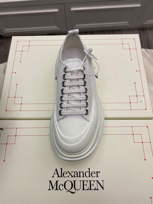 全白帆布老爹鞋 商品图4