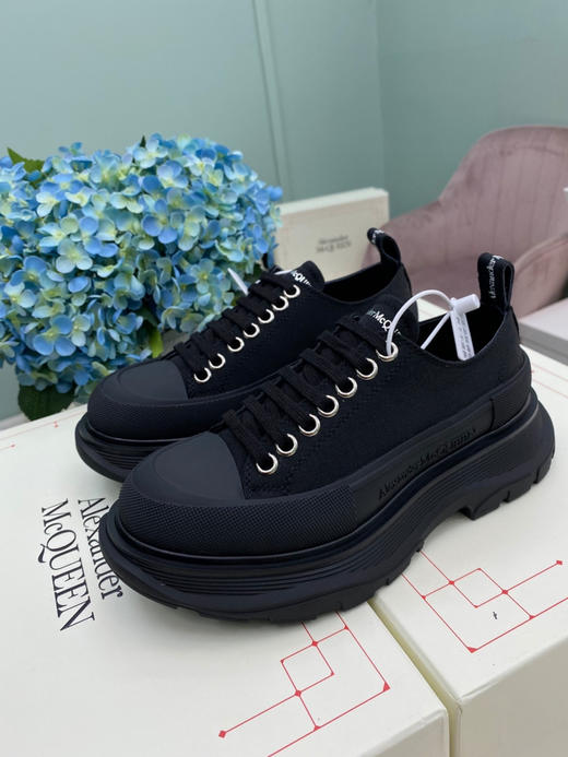 全黑帆布老爹鞋 商品图2