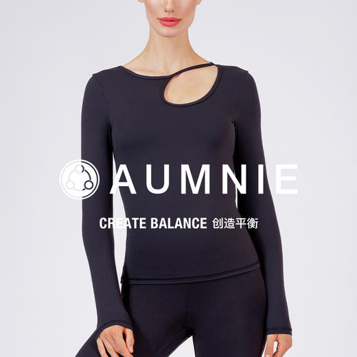 【AUMNIE】心灵长袖镂空T恤 ATMAN LONG SLEEVE CUTOUT TEE 商品图0